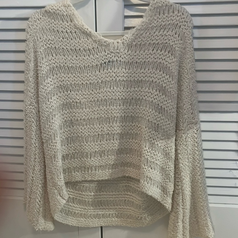 Neely White Sweater Size S, Bought from South Moon Under
